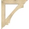 Ekena Millwork Imperial Traditional Rough Sawn Bracket w/ Offset Brace, Douglas Fir, 8"W x 40"D x 44"H BKT0806X40X44IMP01RDF - alternate 3